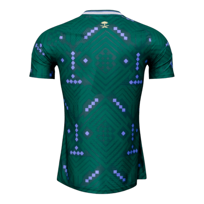 Men's Saudi Arabia World Cup 2026 Player Version Home Soccer Jersey - Slim Fit