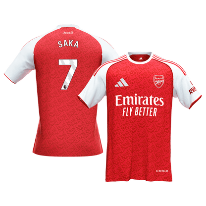 SAKA #7 Men's Arsenal 2025/26 Home Soccer Jersey [PREMIUM]