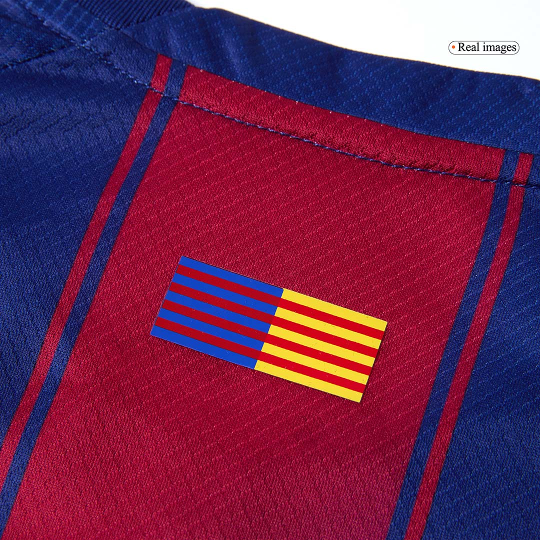 Kid's Barcelona 2025/26 Home Soccer Jersey Full Kit [PREMIUM]