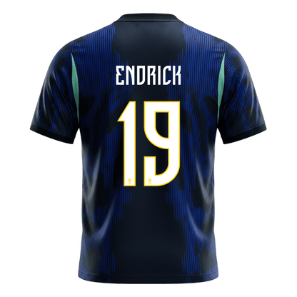 ENDRICK #19 Men's Brazil World Cup 2026 Away Soccer Jersey