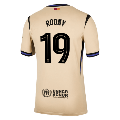 ROONY #19 Men's Barcelona UCL 2025/26 Away Soccer Jersey