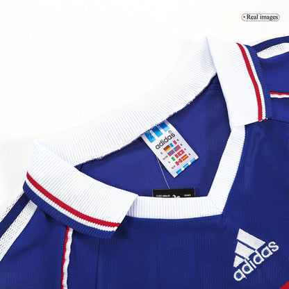 Retro Men's France World Cup 1998 Home Soccer Jersey
