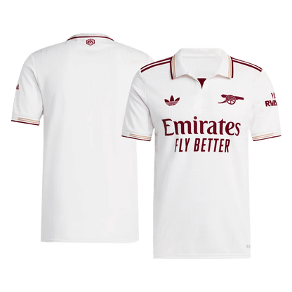 Men's Arsenal 2025/26 Player Version Third Away Soccer Jersey - Slim Fit