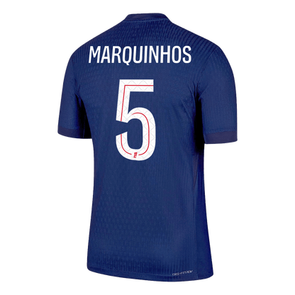 MARQUINHOS #5 Men's PSG 2025/26 Player Version Home Soccer Jersey - Slim Fit