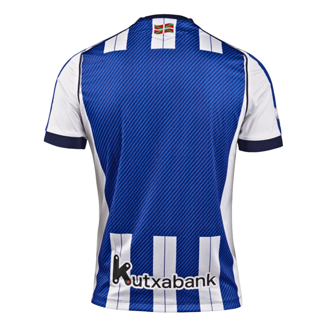 Men's Real Sociedad 2025/26 Home Soccer Jersey