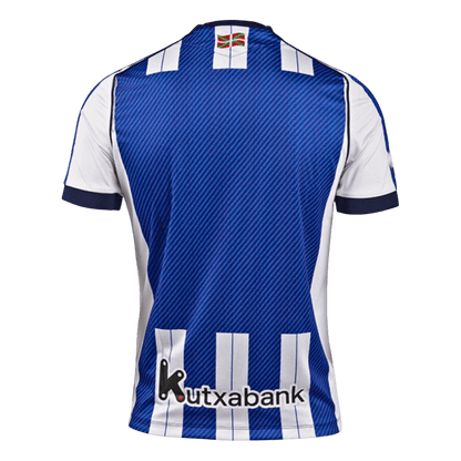 Men's Real Sociedad 2025/26 Home Soccer Jersey