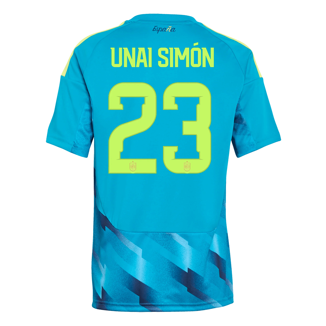 UNAI SIMÓN #23 Men's Spain World Cup 2026 Soccer Jersey