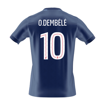 O.DEMBÉLÉ #10 Men's PSG 2025/26 Home Soccer Jersey [PREMIUM]