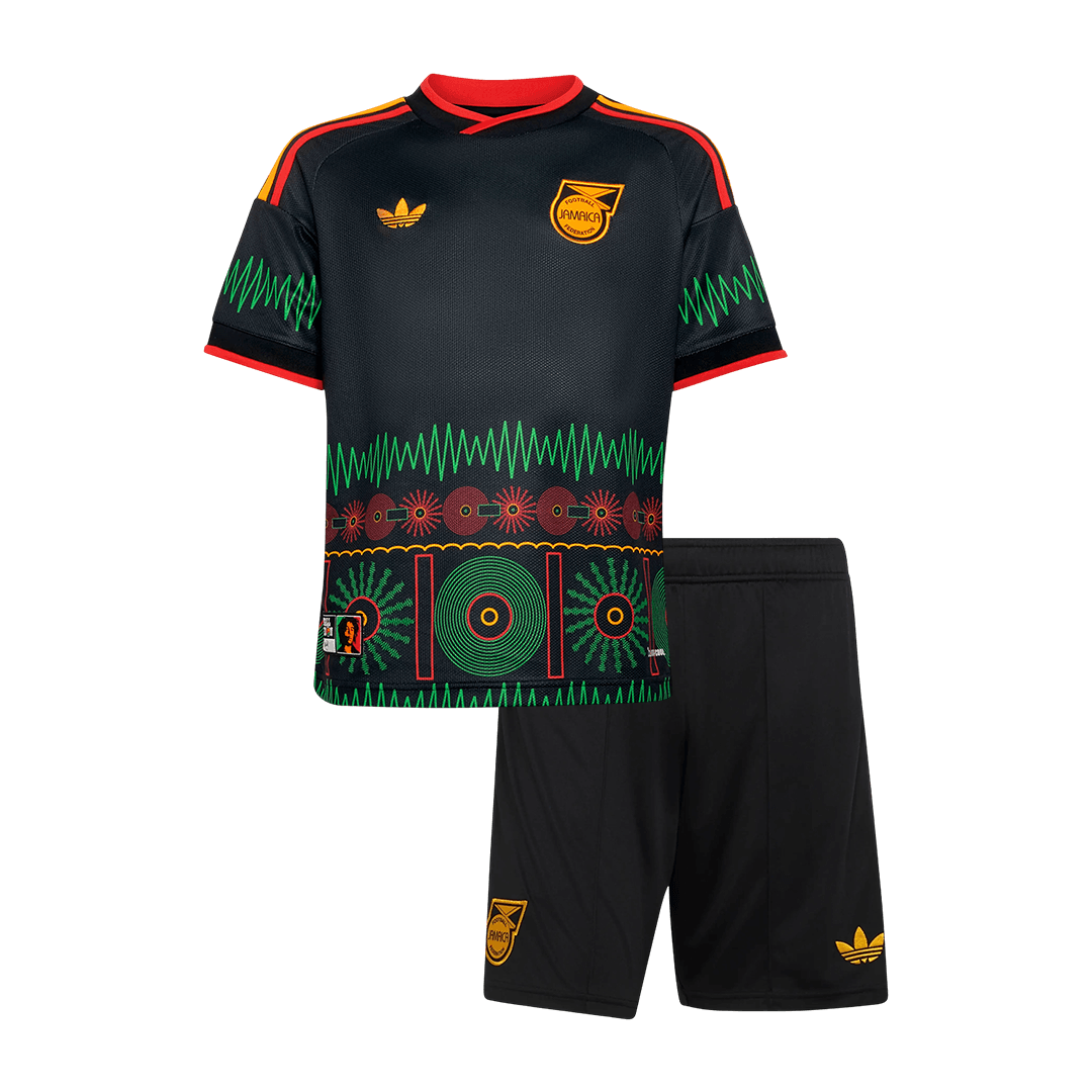 Kid's Jamaica World Cup 2026 Away Soccer Jersey Kit