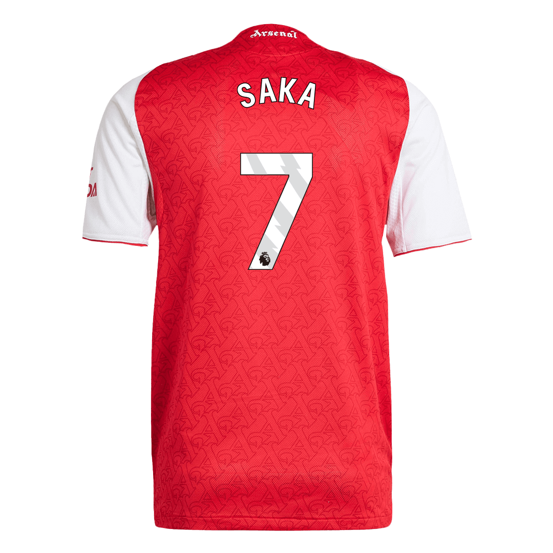 SAKA #7 Men's Arsenal 2025/26 Player Version Home Soccer Jersey - Slim Fit