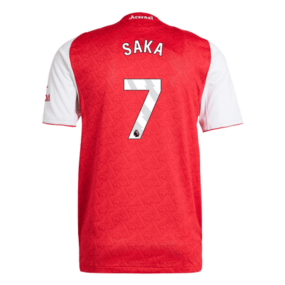 SAKA #7 Men's Arsenal 2025/26 Player Version Home Soccer Jersey - Slim Fit