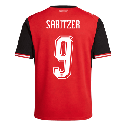 SABITZER #9 Men's Austria World Cup 2026 Home Soccer Jersey