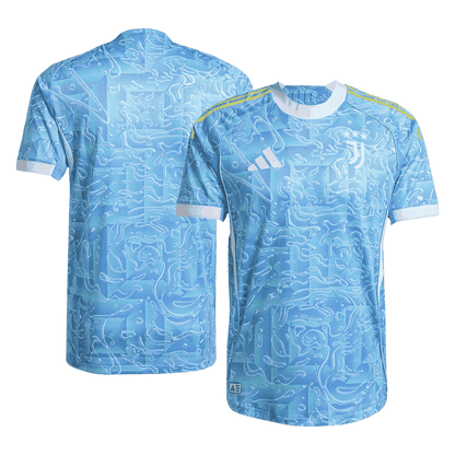 Men's Juventus 2025/26 Player Version Away Soccer Jersey - Slim Fit
