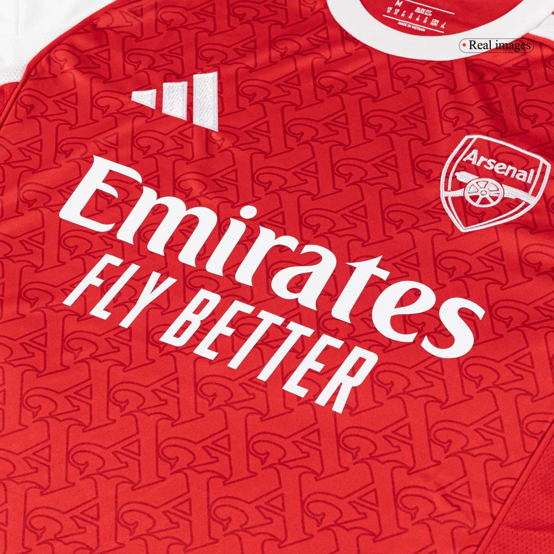 Men's Arsenal 2025/26 Home Soccer Jersey Kit [PREMIUM]