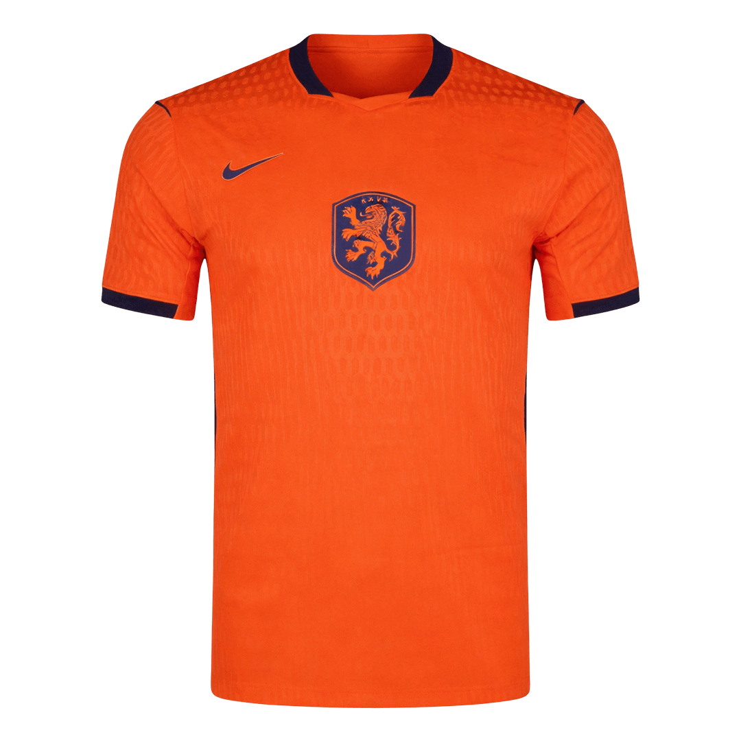 Men's Netherlands World Cup 2026 Player Version Home Soccer Jersey - Slim Fit