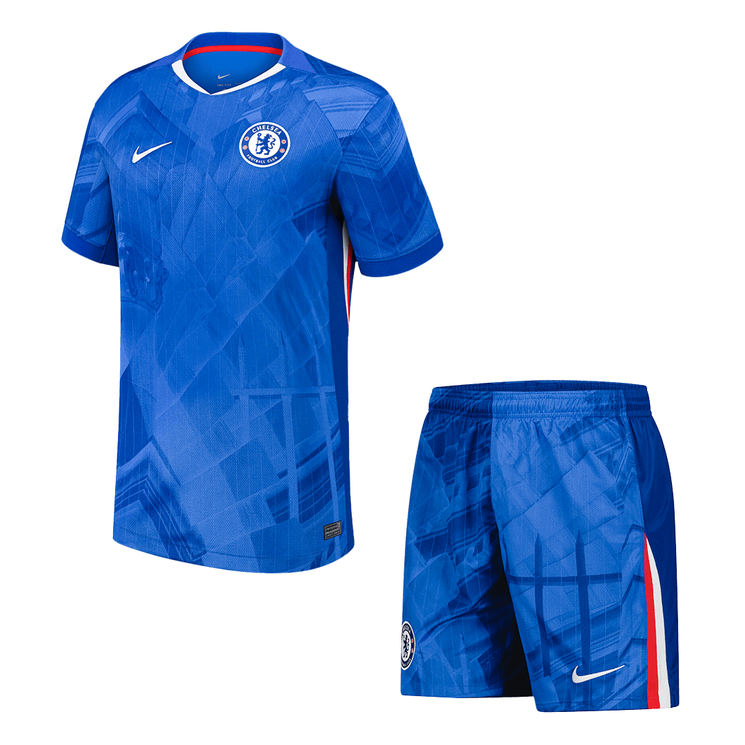 Men's Chelsea 2025/26 Home Soccer Jersey Kit [PREMIUM]