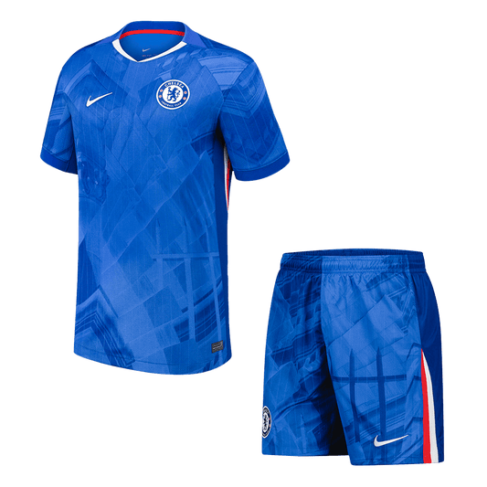 Men's Chelsea 2025/26 Home Soccer Jersey Kit [PREMIUM]