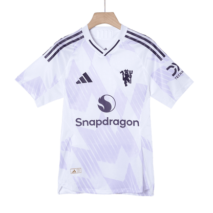 B.FERNANDES #8 Men's Manchester United 2025/26 Player Version Away Soccer Jersey - Slim Fit