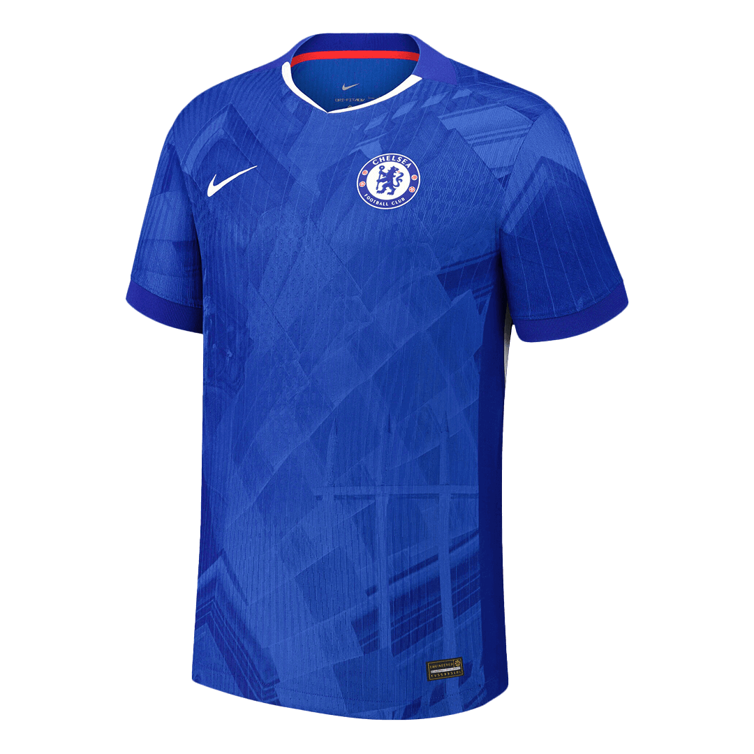Men's Chelsea 2025/26 Player Version Home Soccer Jersey - Slim Fit