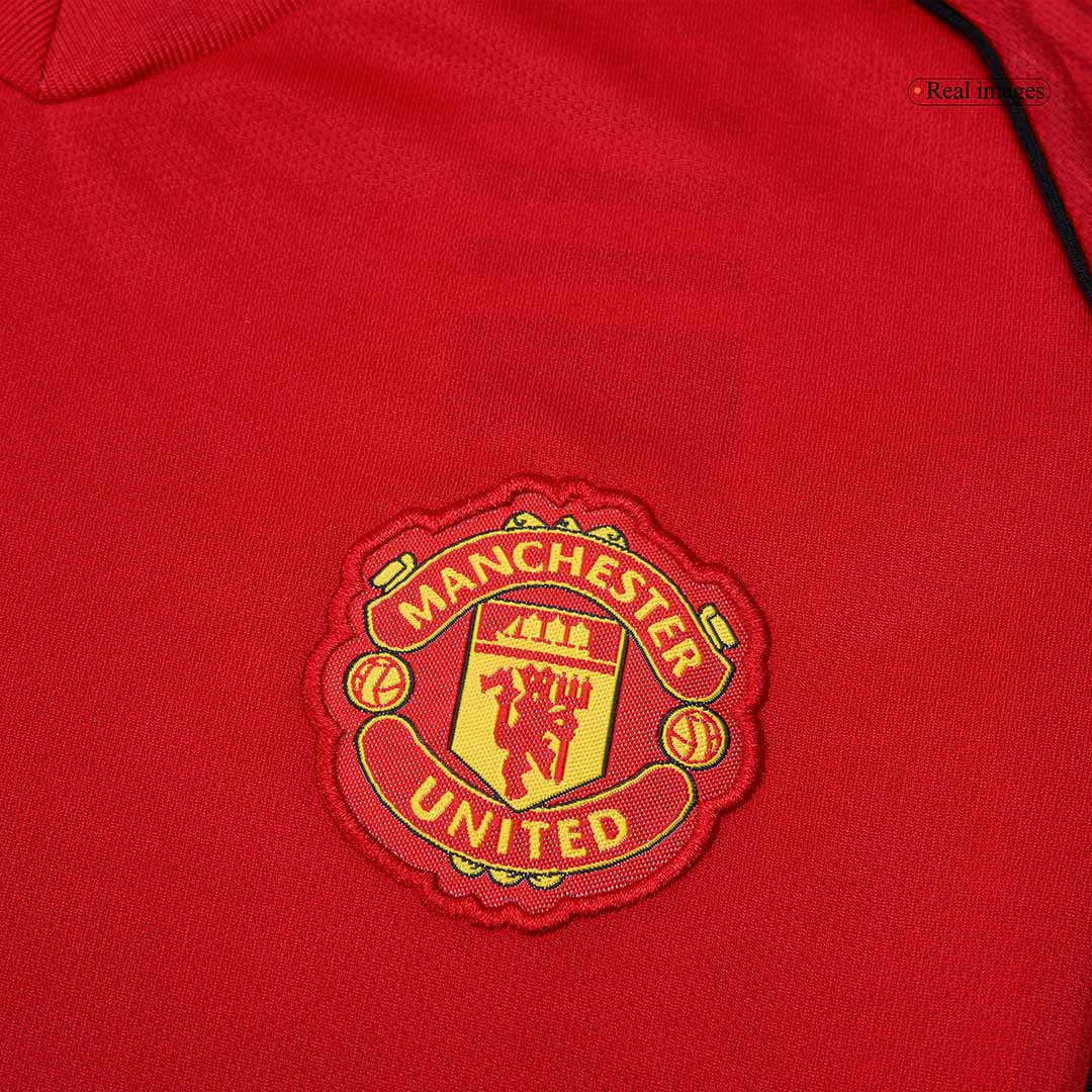 Kid's Manchester United 2025/26 Home Soccer Jersey Kit