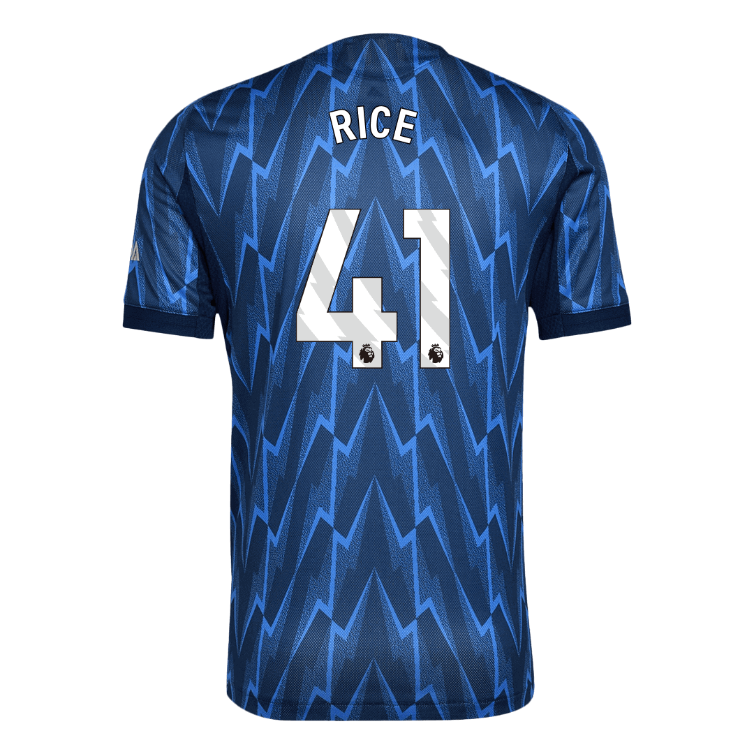 RICE #41 Men's Arsenal 2025/26 Player Version Away Soccer Jersey - Slim Fit
