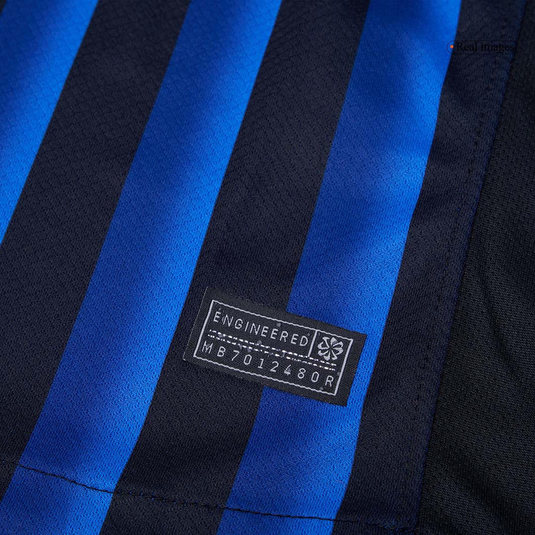 Men's Inter Milan 2025/26 Home Soccer Jersey Full Kit