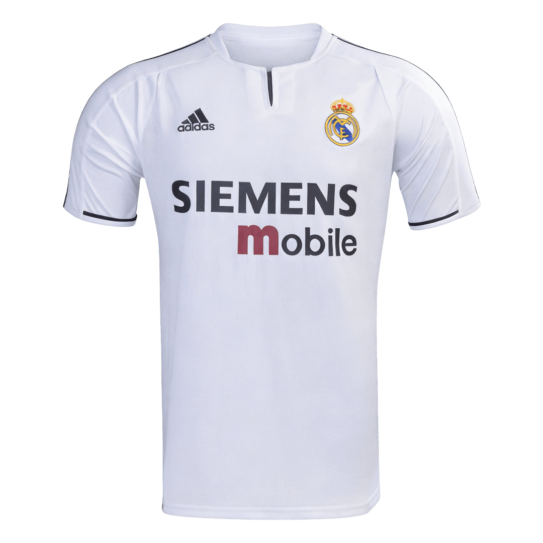 Retro Men's Real Madrid 2003/04 Home Soccer Jersey