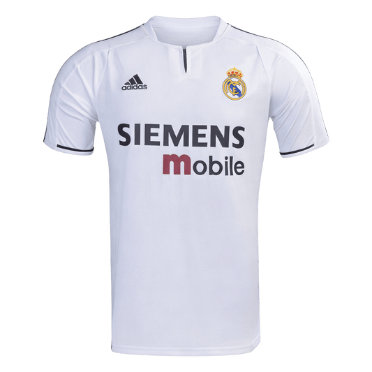 Retro Men's Real Madrid 2003/04 Home Soccer Jersey
