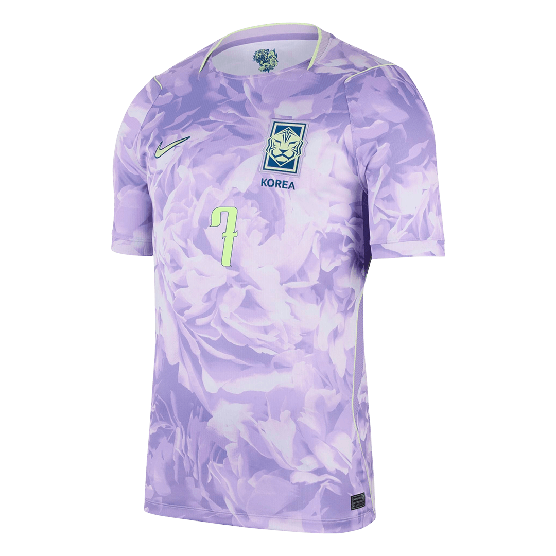 HEUNGMIN #7 Men's South Korea World Cup 2026 Away Soccer Jersey