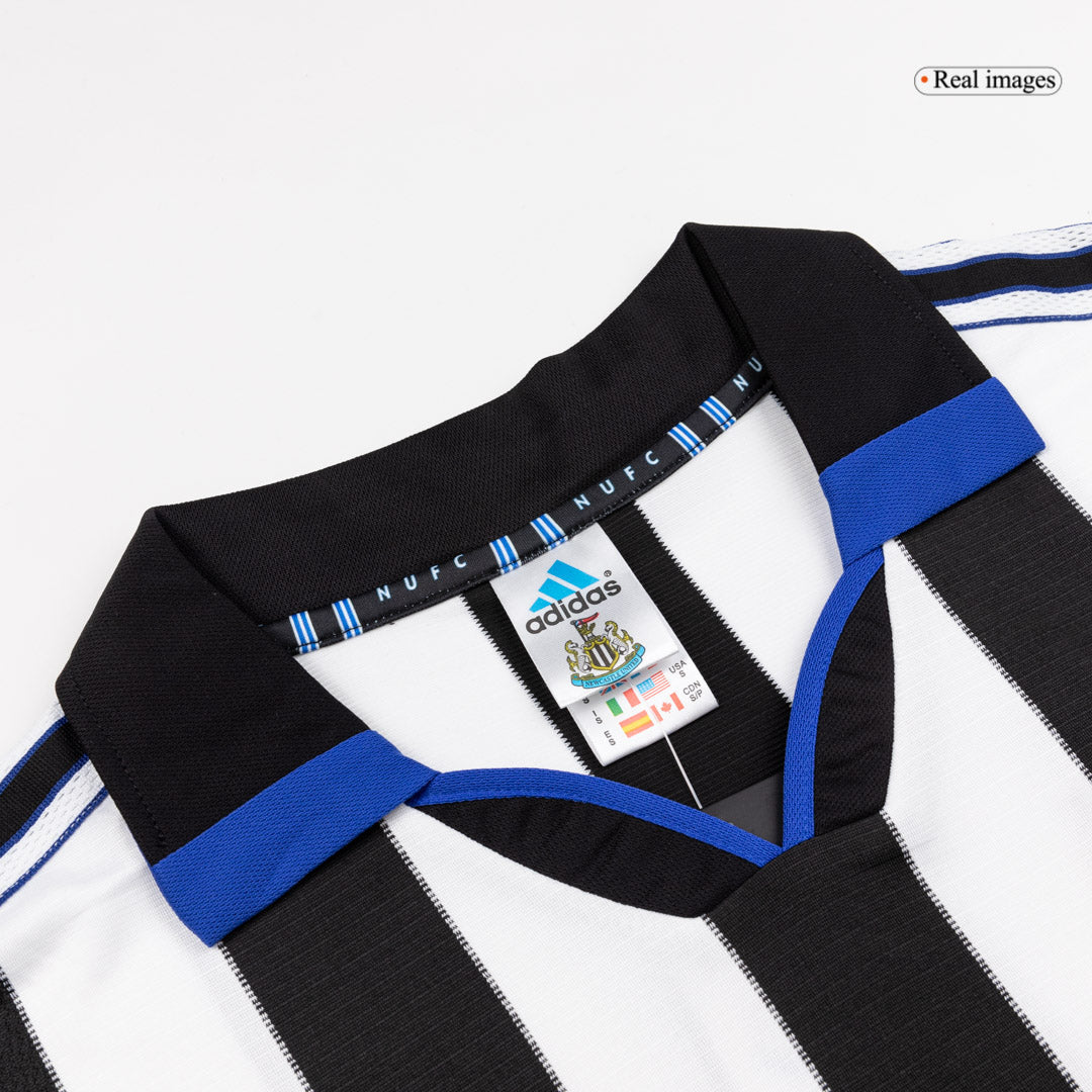 Retro Men's Newcastle United 1999/00 Home Soccer Jersey