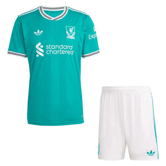 Men's Liverpool 2025/26 Third Away Soccer Jersey Kit