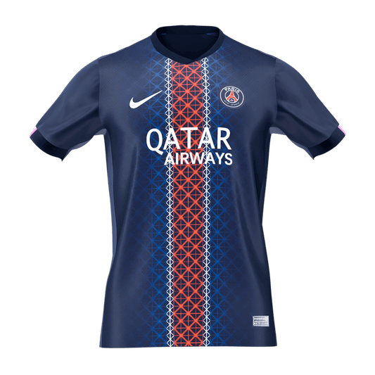 Men's PSG 2025/26 Home Soccer Jersey Premium primary product view