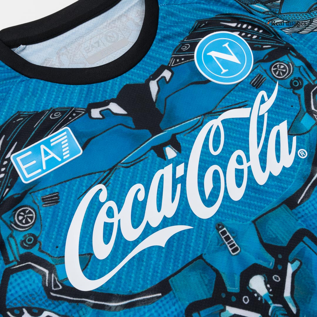 Men's Napoli 2025/26 Pre-Match Soccer Jersey