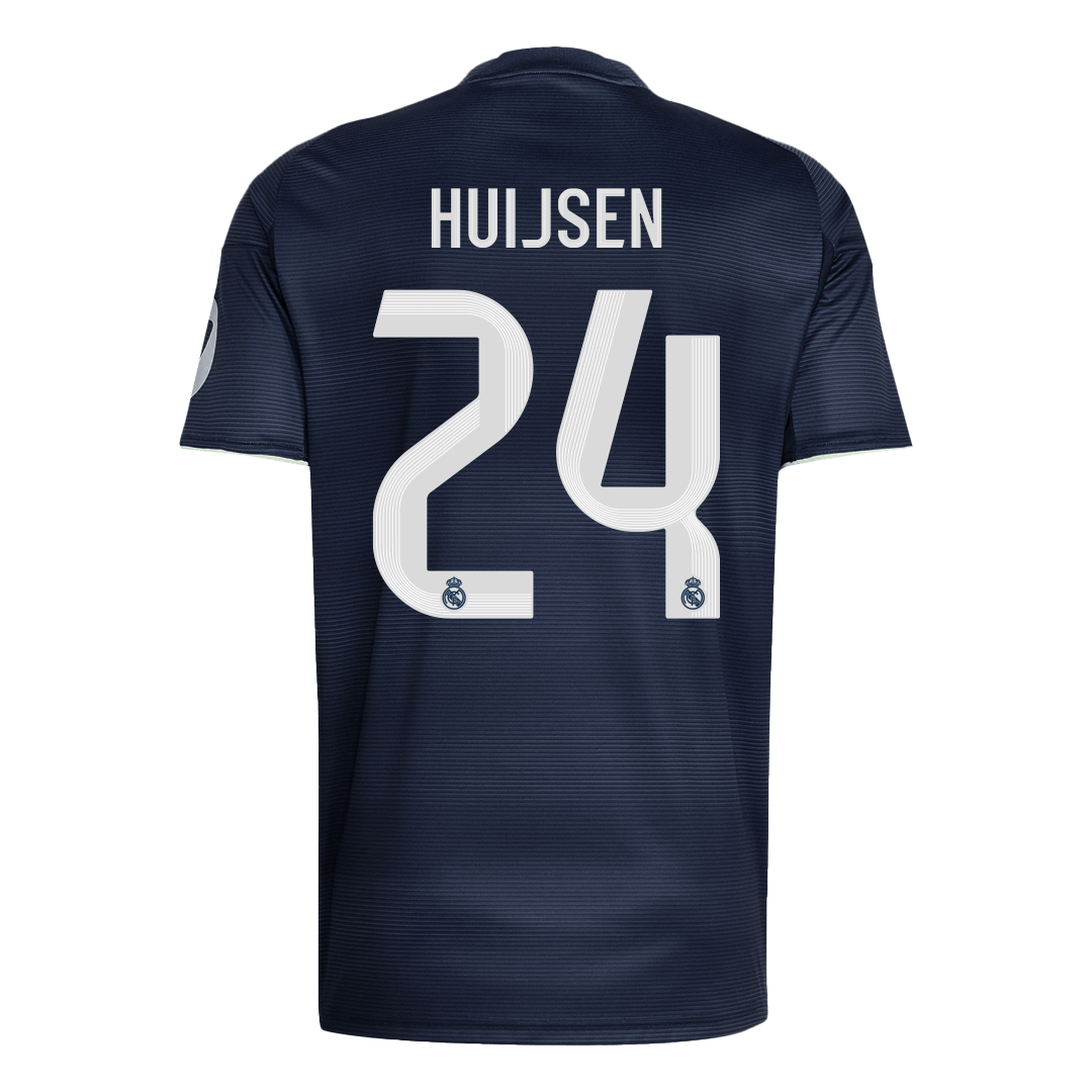 HUIJSEN #24 Men's Real Madrid 2025/26 Away Soccer Jersey [PREMIUM]