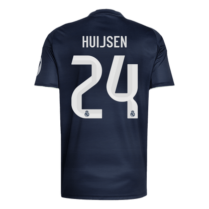 HUIJSEN #24 Men's Real Madrid 2025/26 Away Soccer Jersey [PREMIUM]