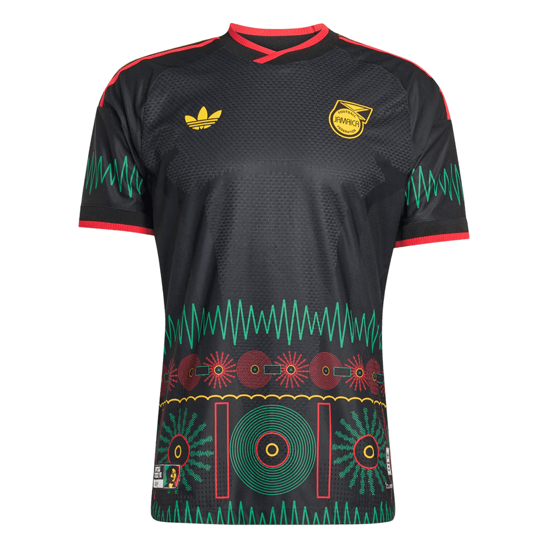 Men's Jamaica World Cup 2026 Player Version Away Soccer Jersey - Slim Fit