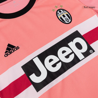 Retro Men's Juventus 2015/16 Away Long Sleeve Soccer Jersey