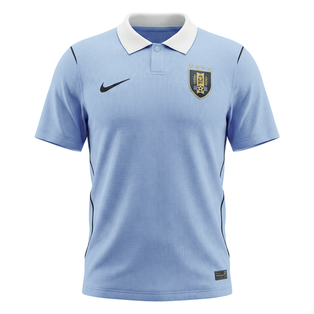 Men's Uruguay World Cup 2026 Home Soccer Jersey