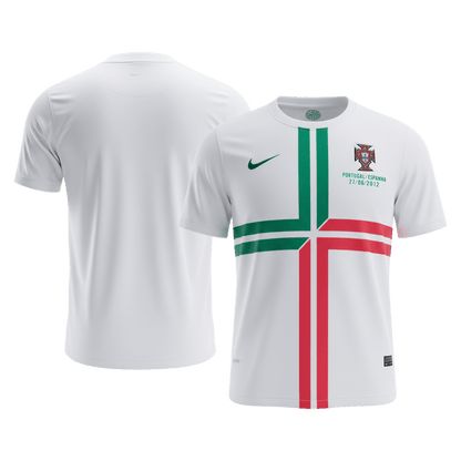 Retro Men's Portugal 2012 Away Soccer Jersey