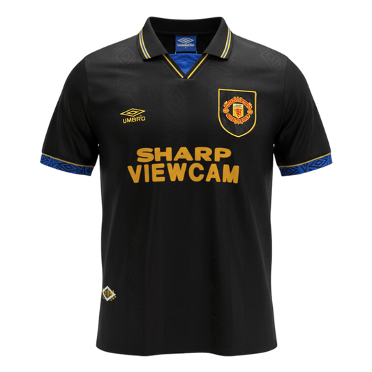 Retro Men's Manchester United 1993/94 Away Soccer Jersey