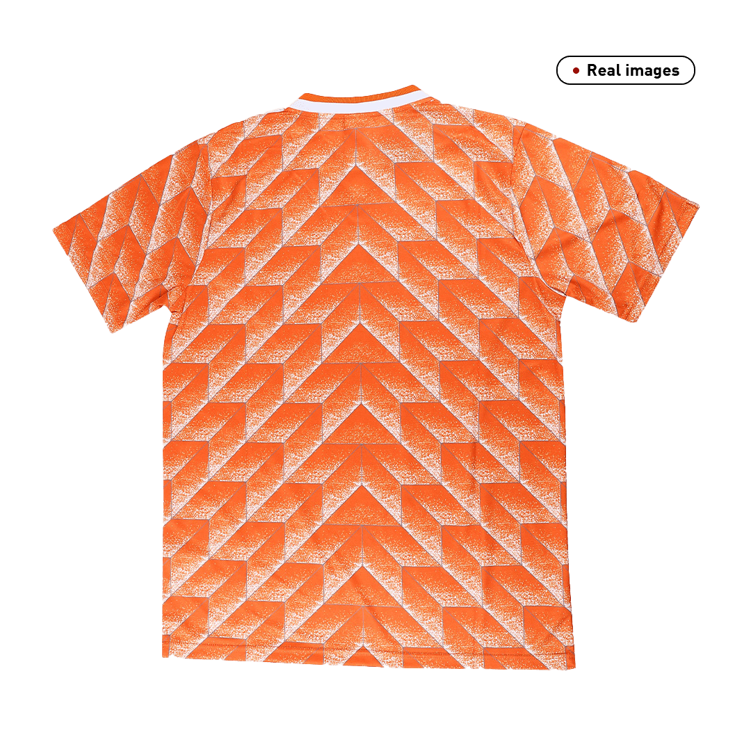 Retro Men's Netherlands 1988 Home Soccer Jersey