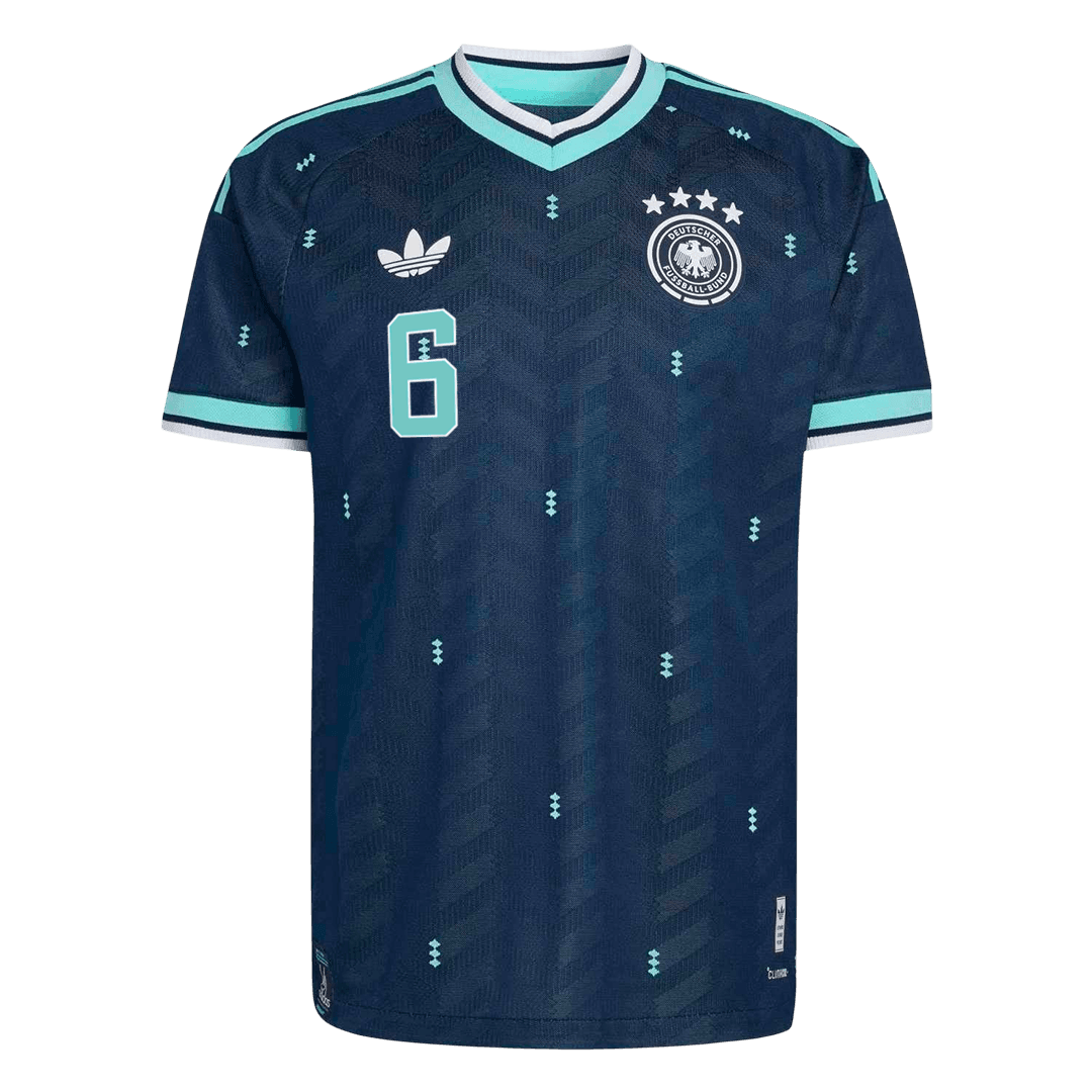 KIMMICH #6 Men's Germany World Cup 2026 Player Version Away Soccer Jersey - Slim Fit