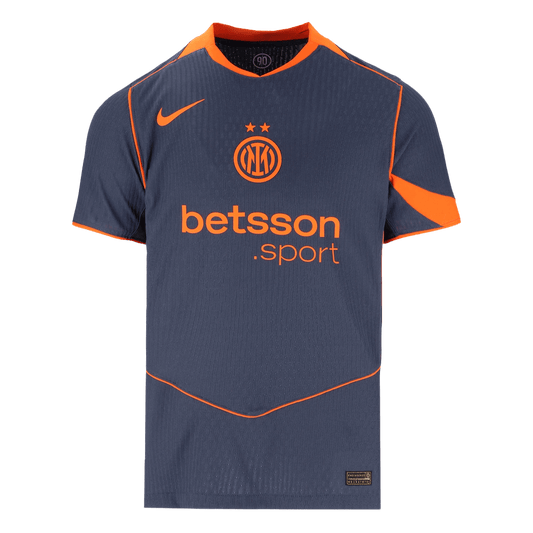 Men's Inter Milan 2025/26 Player Version Third Away Soccer Jersey - Slim Fit