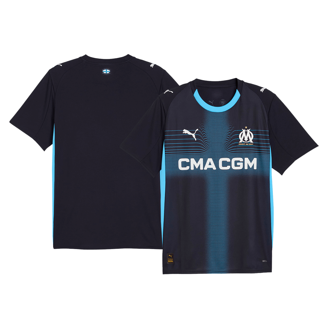 Men's Marseille 2025/26 Away Soccer Jersey