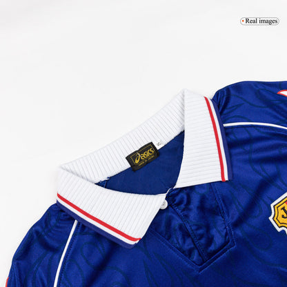 Retro Men's Japan World Cup 1998 Home Long Sleeve Soccer Jersey