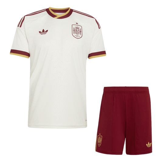 Men's Spain World Cup 2026 Away Soccer Jersey Kit
