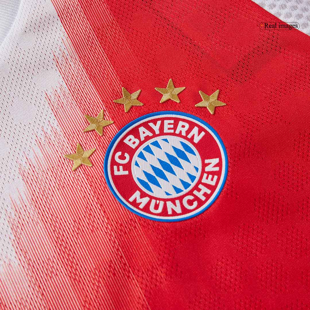 Men's Bayern Munich 2025/26 Player Version Home Soccer Jersey - Slim Fit