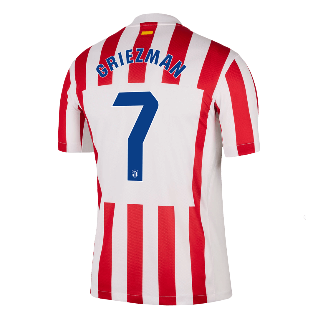 GRIEZMANN #7 Men's Atletico Madrid 2025/26 Home Soccer Jersey