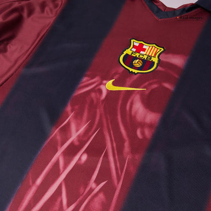 Retro Men's Barcelona 2000/01 Home Soccer Jersey