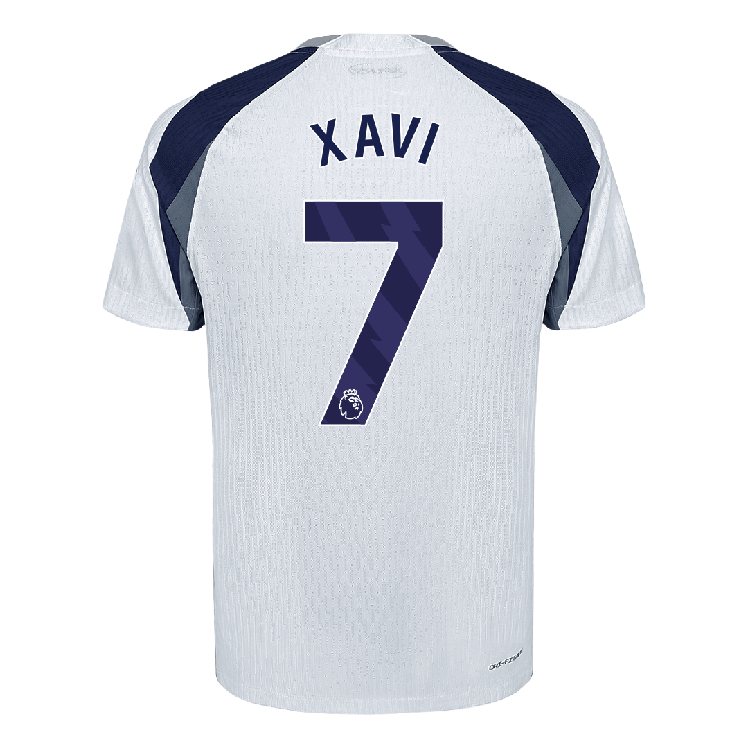 XAVI #7 Men's Tottenham Hotspur 2025/26 Player Version Home Soccer Jersey - Slim Fit